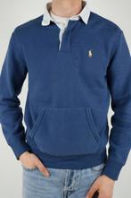 Ralph Lauren rugby polo sweater - Blauw - S, Kleding | Heren, Blauw, Ralph Lauren, Ophalen of Verzenden, Zo goed als nieuw