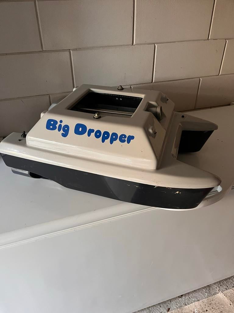 Big Dropper voerboot me dieptemeter, Ophalen, Gebruikt