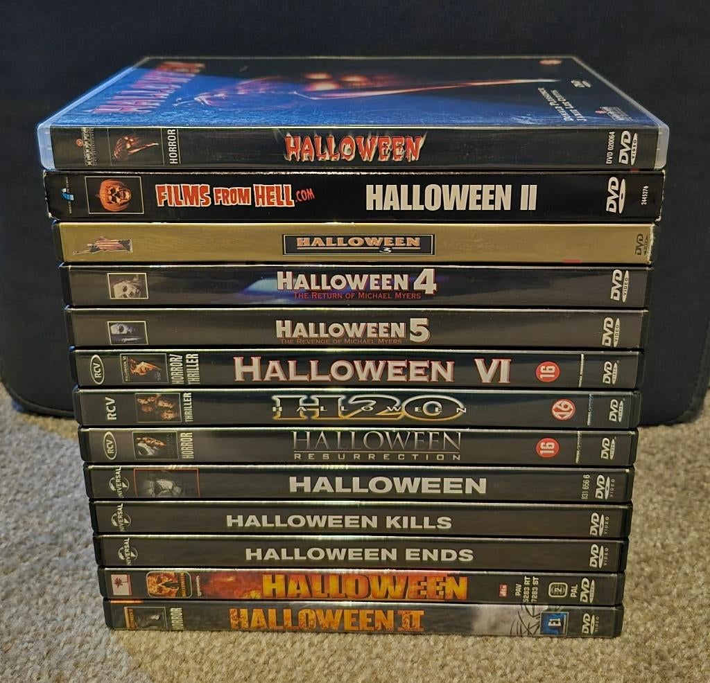 Halloween - Complete Collection (1978-2022), Cd's en Dvd's, Dvd's | Horror, Vanaf 16 jaar, Ophalen of Verzenden, Zo goed als nieuw