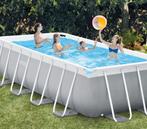 Intex Prism Frame Zwembad 400x200x100 met Zandfilterpomp, Tuin en Terras, Ophalen, Gebruikt, 200 tot 300 cm, 80 tot 120 cm