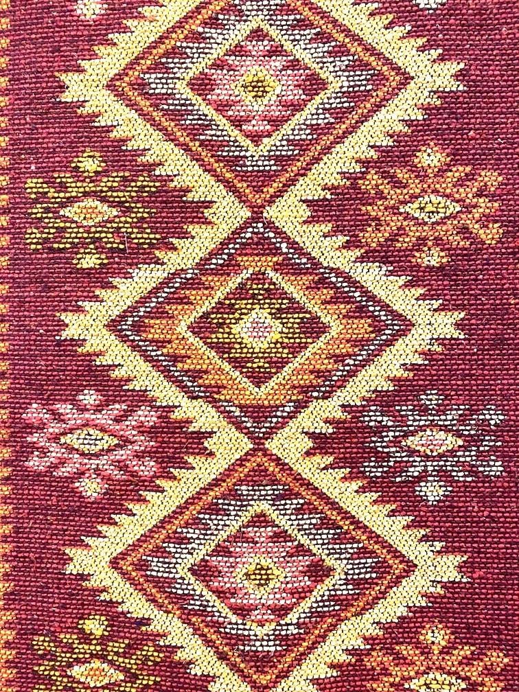 Vloerkleed met Kelim Motief - Zacht geel/roze/ lila - NIEUW, Nieuw, 150 tot 200 cm, Rechthoekig, 50 tot 100 cm