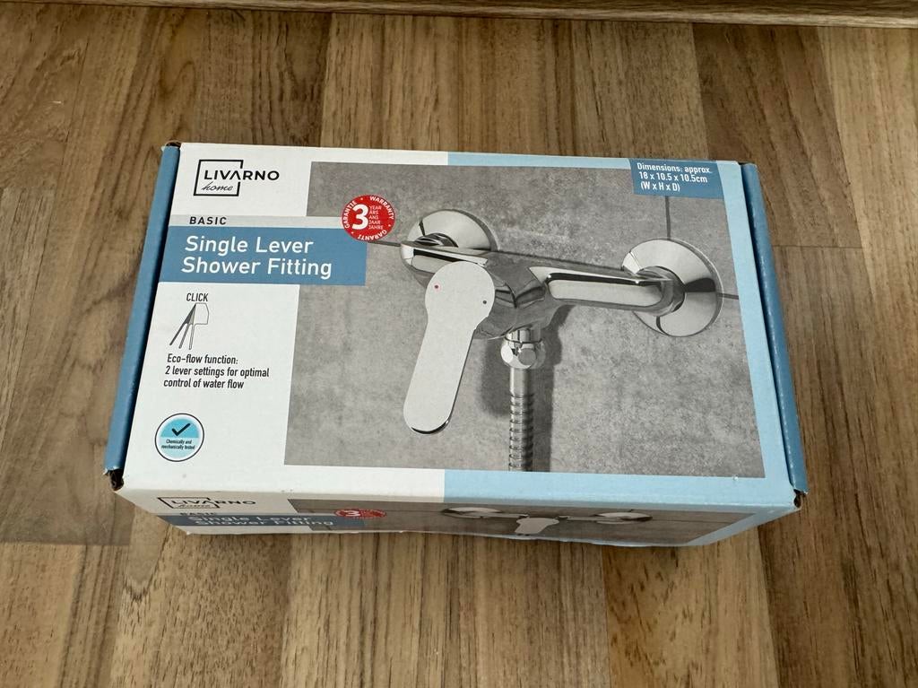 Nieuwe Livarno Home Basic Mengkraan voor douche, Ophalen, Nieuw, Met douche