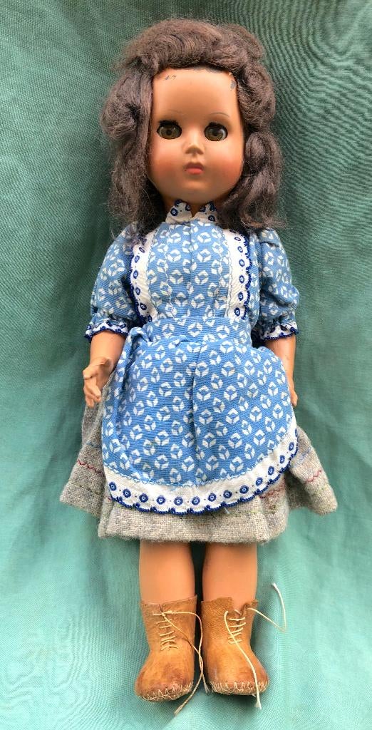 Vintage Furga Italy hard plastic pop, Verzamelen, Poppen, Ophalen of Verzenden, Gebruikt, Pop