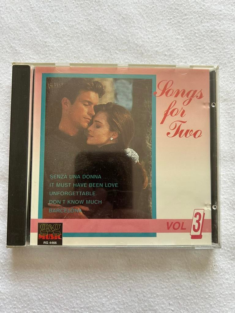 Songs for Two Vol 3 CD - Romantische Duetten, Ophalen of Verzenden, Zo goed als nieuw