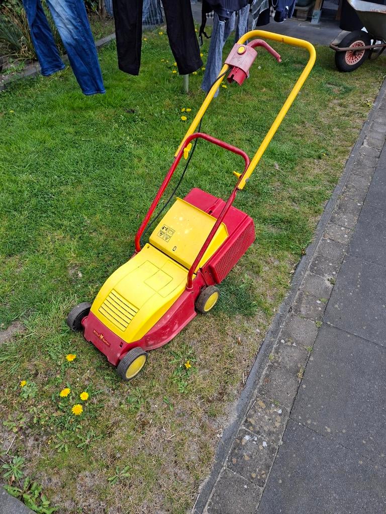 Wolf Garten elektrische grasmaaier, Tuin en Terras, Grasmaaiers, Ophalen of Verzenden, Gebruikt