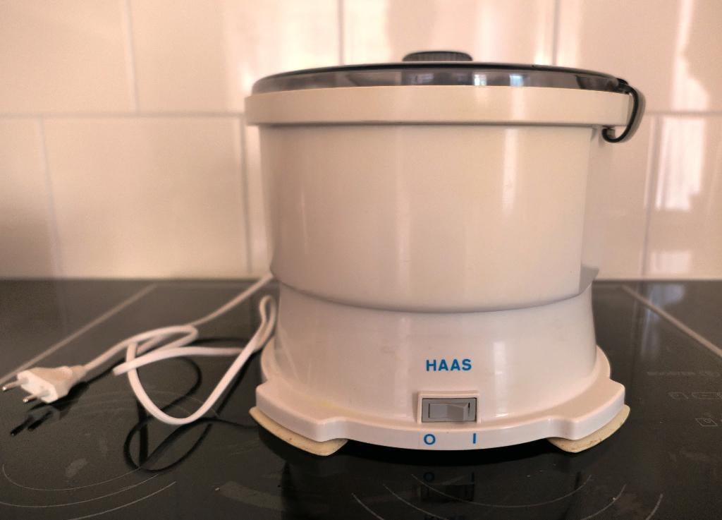 Aardappel- wortel schilmachine - schrapper, Ophalen of Verzenden, Zo goed als nieuw