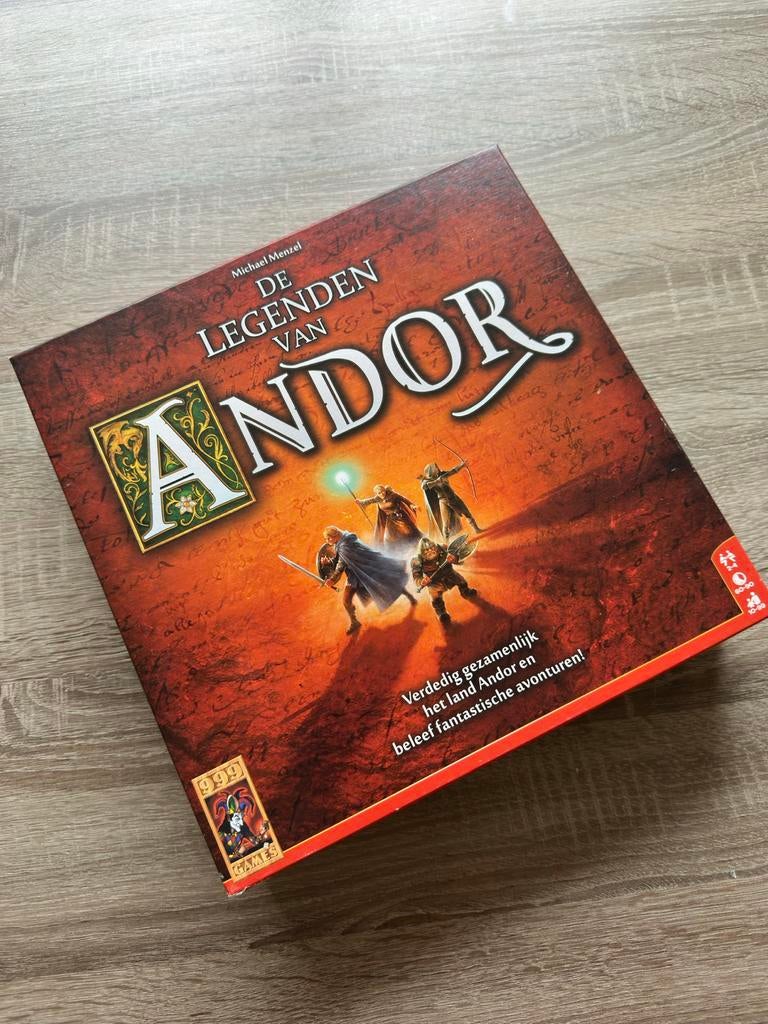 De legenden van Andor bordspel - Nooit gebruikt, Hobby en Vrije tijd, Gezelschapsspellen | Bordspellen, Drie of vier spelers, Ophalen of Verzenden