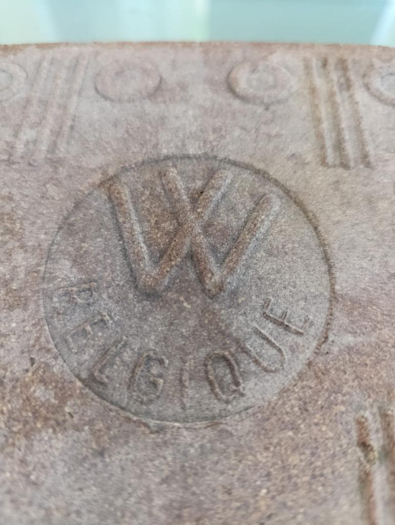Volkswagen antieke verzamel terracotta tegel., Antiek en Kunst, Ophalen of Verzenden
