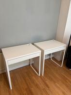 2x Ikea Micke bureau, Ophalen, Kabelgoot, Zo goed als nieuw, IKEA
