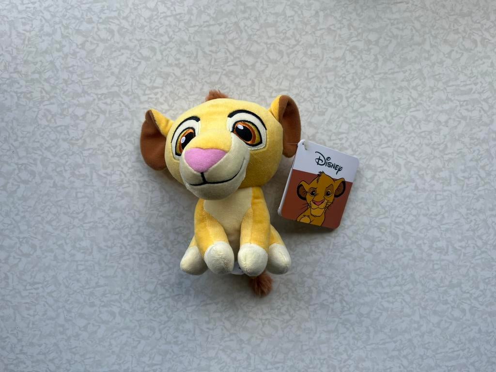 NIEUW, Disney Simba knuffel, +/- 18cm., Ophalen, Overige figuren, Nieuw