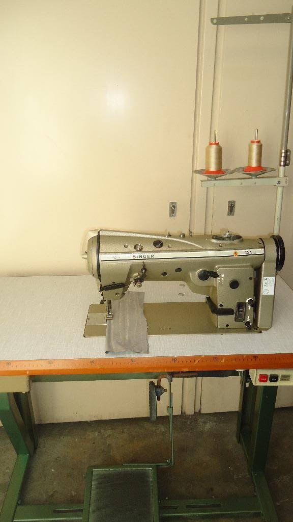 Industrie Naaimachine Singer Zig -zag Rechtstikker 457 U135, Gebruikt, Singer, Ophalen of Verzenden, Naaimachine