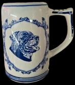 Delfts Blauwe Beker met Hond - Uniek Design, Ophalen of Verzenden
