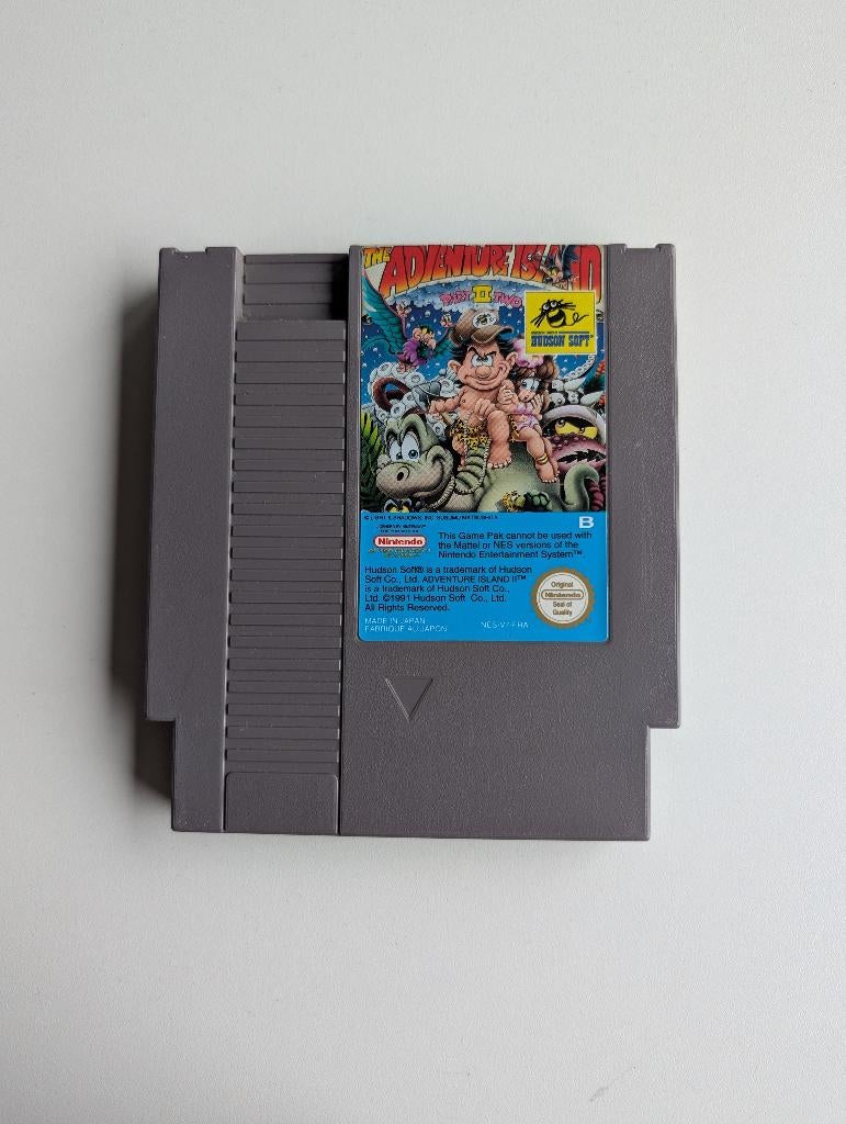 The adventure island part 2 / II NES, Spelcomputers en Games, Games | Nintendo NES, Avontuur en Actie, 1 speler, Ophalen of Verzenden