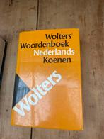 Wolters' Woordenboek Nederlands Koenen, Ophalen of Verzenden, Gelezen, Koenen of Wolters, Nederlands