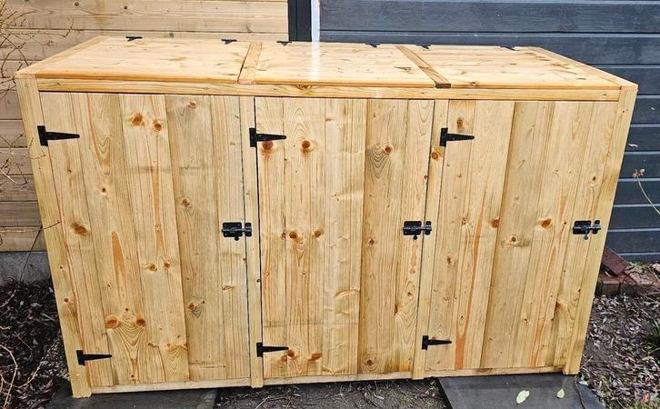 KLIKO OMBOUWS., Tuin en Terras, Bergingen en Tuinkasten, Containerberging, Hout, Ophalen