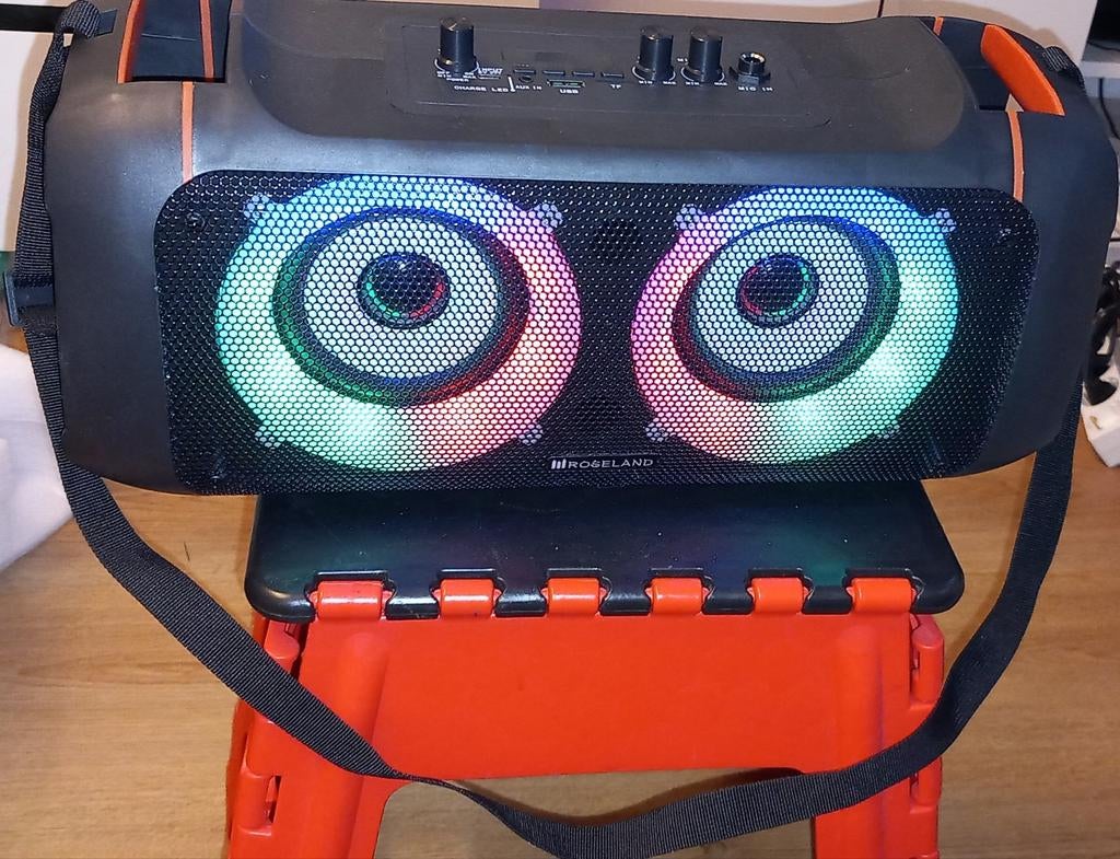 JBL Bluetooth speaker met discolampen, Ophalen