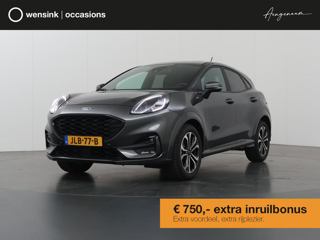 Ford Puma 1.0 EcoBoost Hybrid ST-Line | Navigatie | Parkeerc, Euro 6, Leder en Stof, 23 km/l, 665 kg