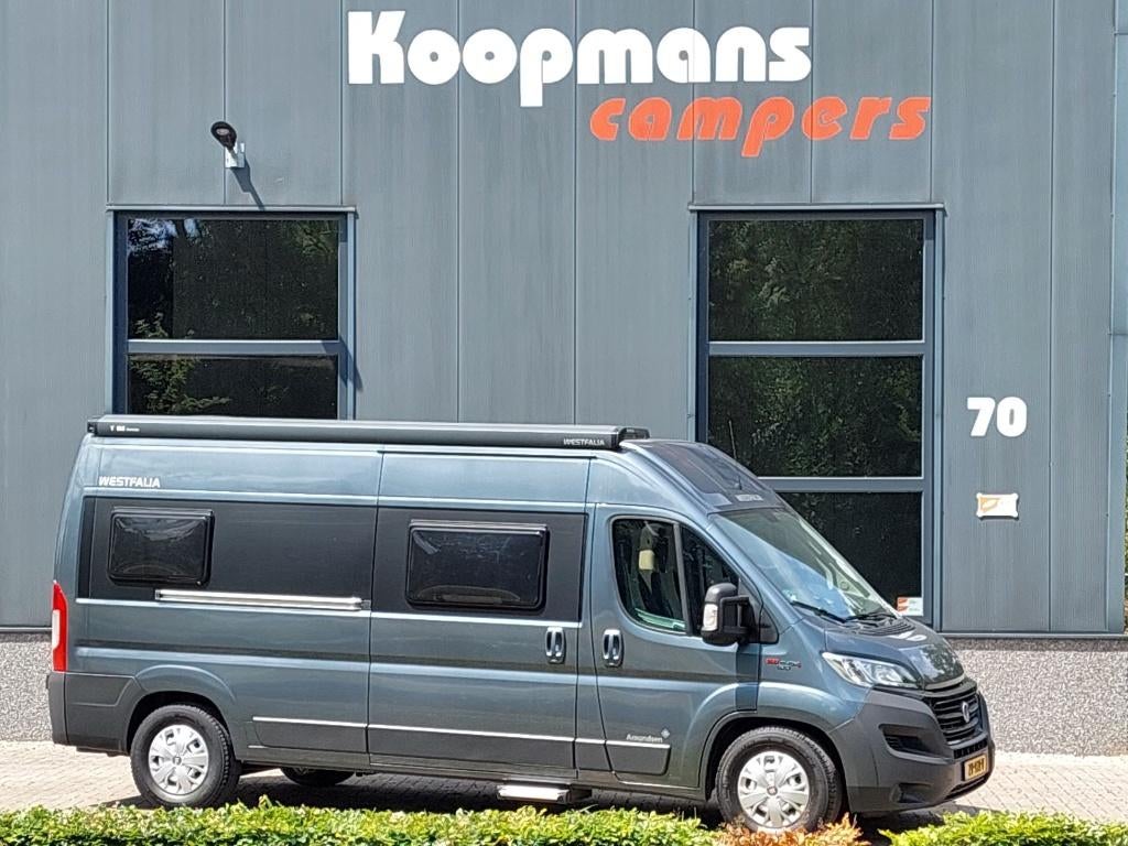 Westfalia Amundsen 600E Enkele bedden Fiat Ducato E6 2019, Caravans en Kamperen, Buscamper of Camperbus, Fiat, Bedrijf, 5 tot 6 meter