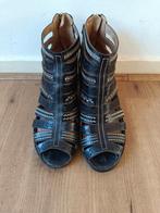 Pikolinos sandalen met hak maat 40, Bruin, Zo goed als nieuw, Pikolinos, Sandalen of Muiltjes