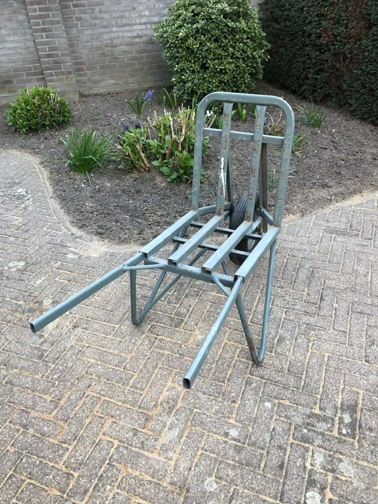 Steen kruiwagen ., Tuin en Terras, Kruiwagens, Ophalen, Gebruikt