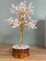 Edelsteenboompje bergkristal 18cm, Ophalen of Verzenden, Nieuw