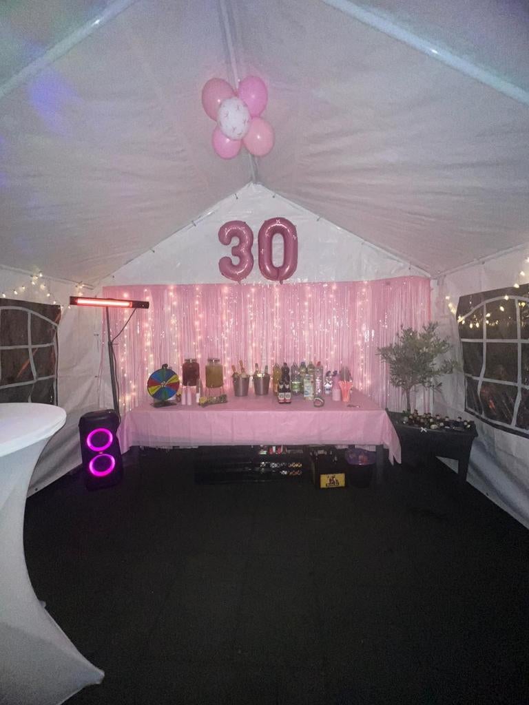Te huur partytent 4x6 mtr, Ophalen, Minder dan 5 meter
