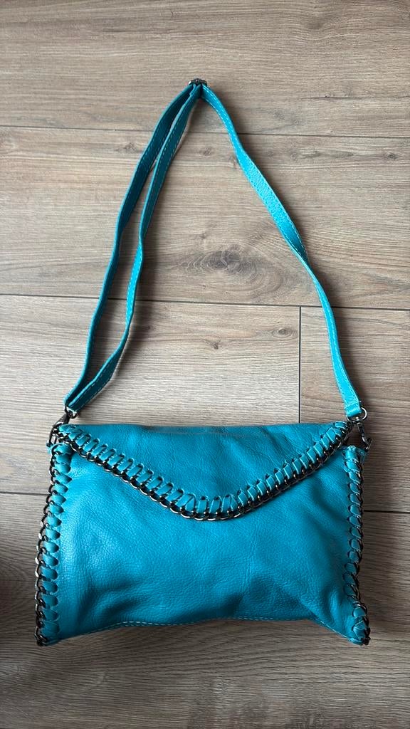 Leren tasje nieuw, Sieraden, Tassen en Uiterlijk, Tassen | Damestassen, Ophalen of Verzenden, Zo goed als nieuw, Schoudertasje