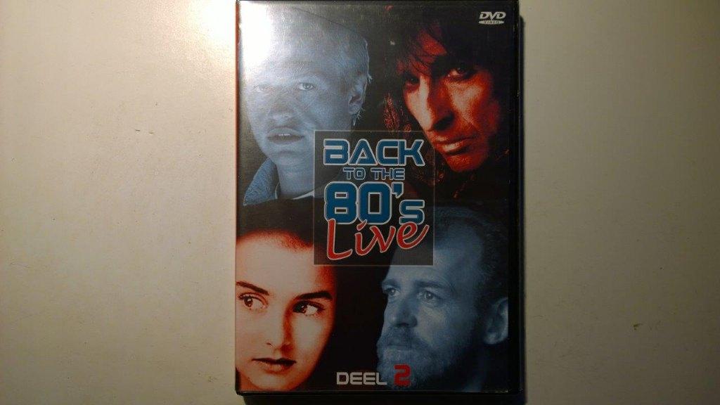 Back To The 80's Live Deel 2 (DVD), Alle leeftijden, Ophalen of Verzenden, Zo goed als nieuw, Muziek en Concerten