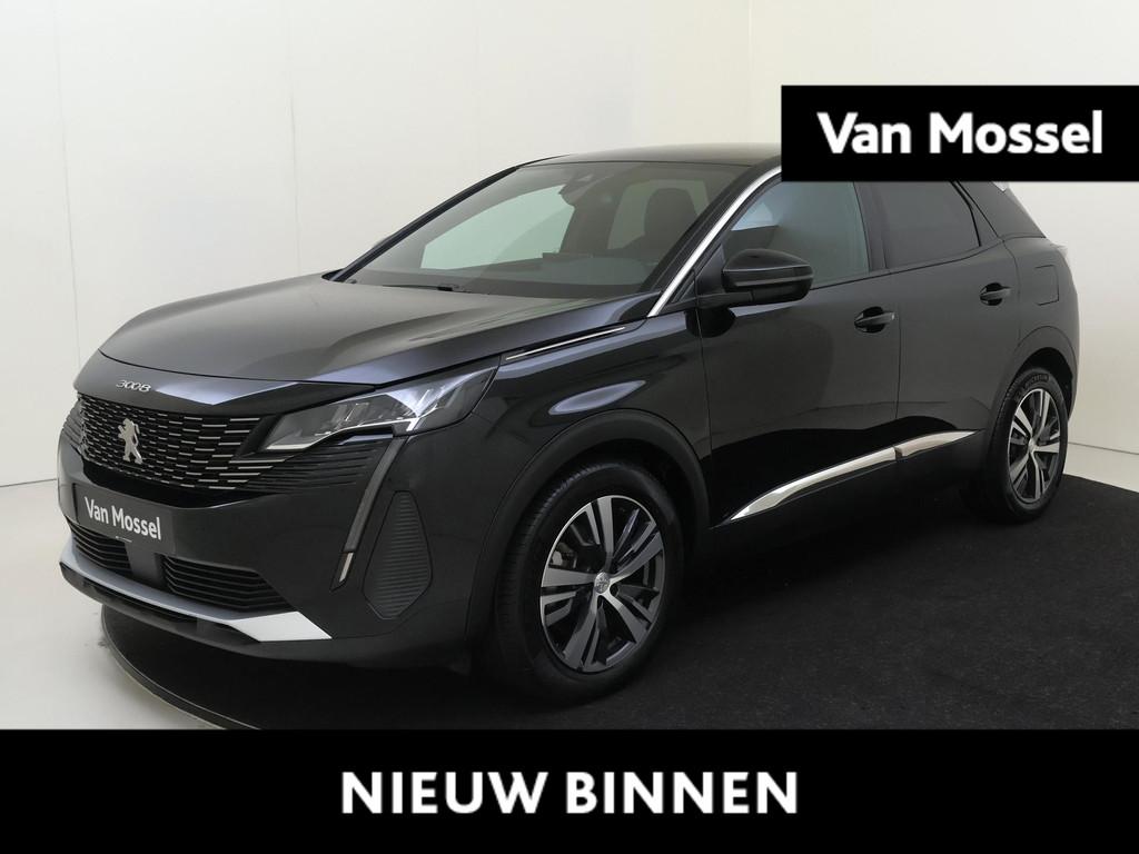 Peugeot 3008 1.6 HYbrid 225 Allure Plug in, Auto's, Peugeot, Stof, Euro 6, Zwart, Plug-in hybride