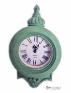 Brocant klok - wandklok vintage - Timeless London England, Ophalen of Verzenden, Gebruikt, Wandklok
