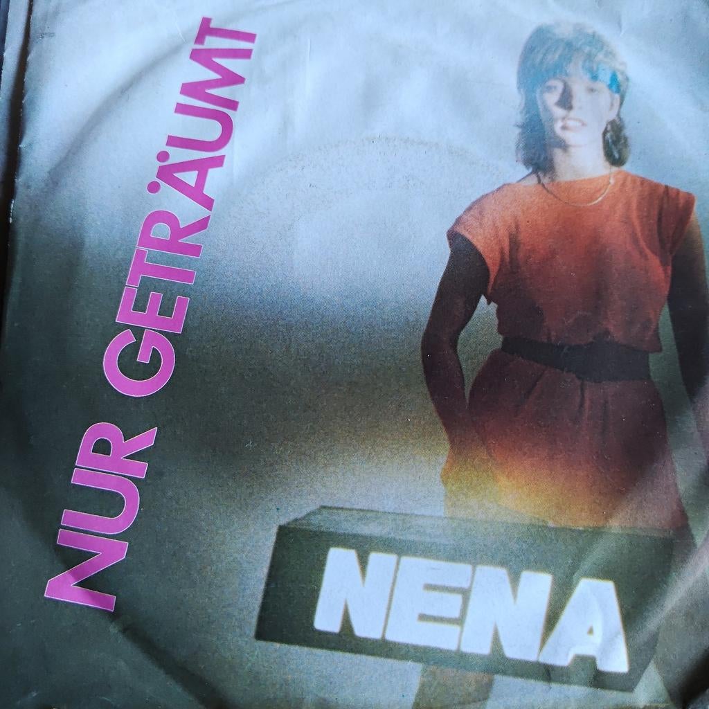 Nena - Nur Geträumt (Vinyl Single), Cd's en Dvd's, Vinyl Singles, Ophalen of Verzenden, 1980 - 1989, Gebruikt, 7 inch