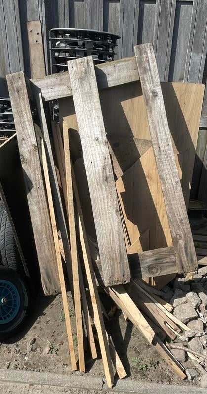 Resthout om te stoken, Minder dan 3 m³, Ophalen, Overige houtsoorten, Blokken