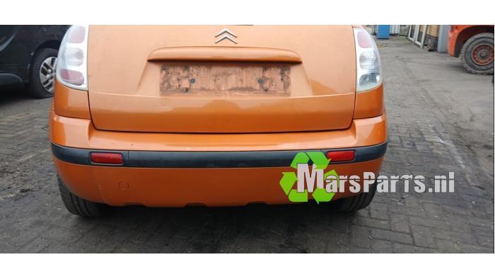 Achterbumper van een Citroen C3 (KHU), Gebruikt, -, Ophalen of Verzenden, Bumper