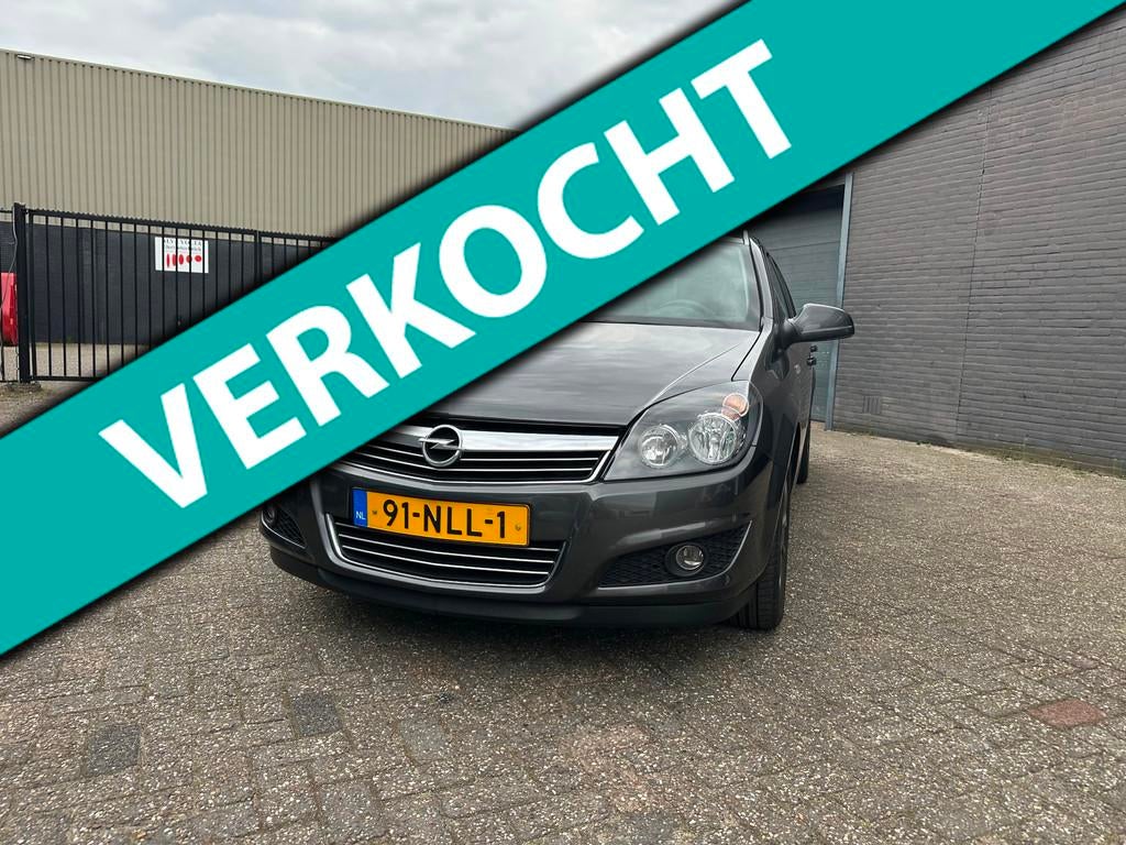 Opel Astra Wagon 1.6 111 years Edition Airco Cruise Elek. Pa, Voorwielaandrijving, Gebruikt, Origineel Nederlands, Grijs