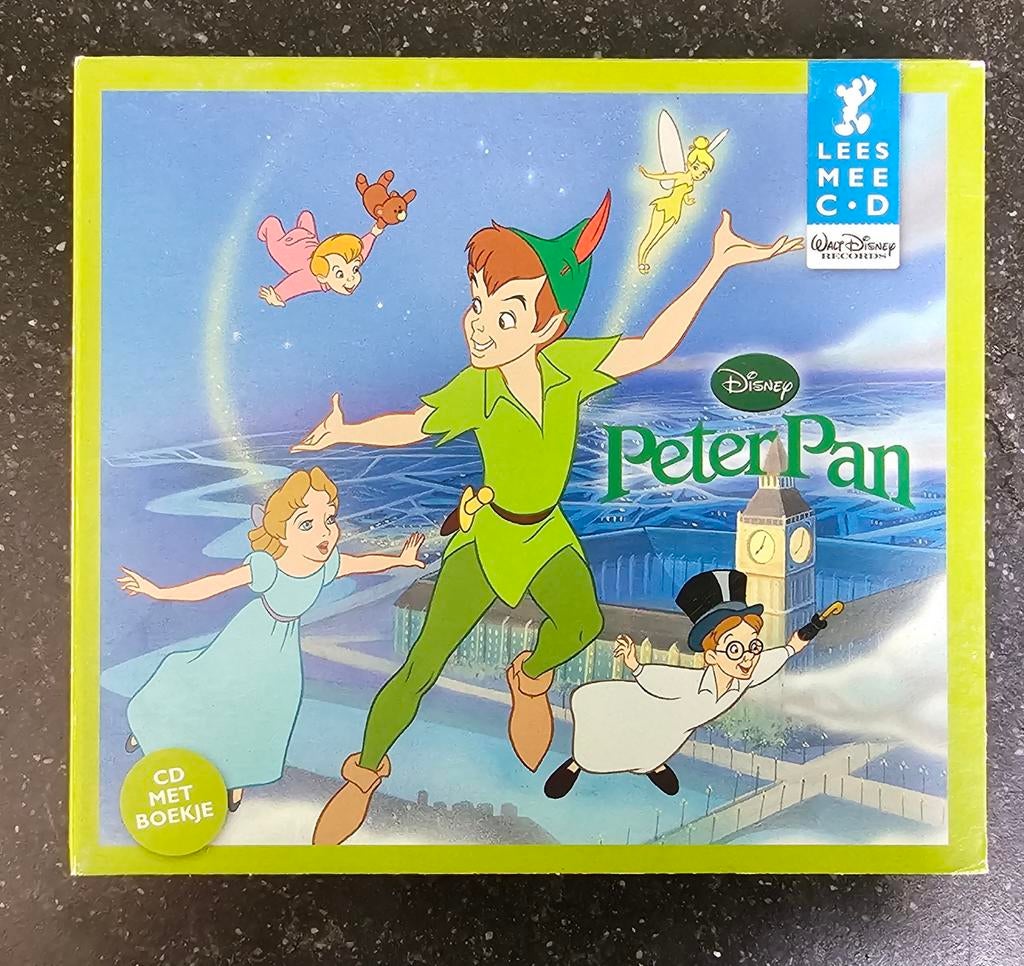 Peter Pan, lees- en luisterCD - Disney, Ophalen of Verzenden, Zo goed als nieuw