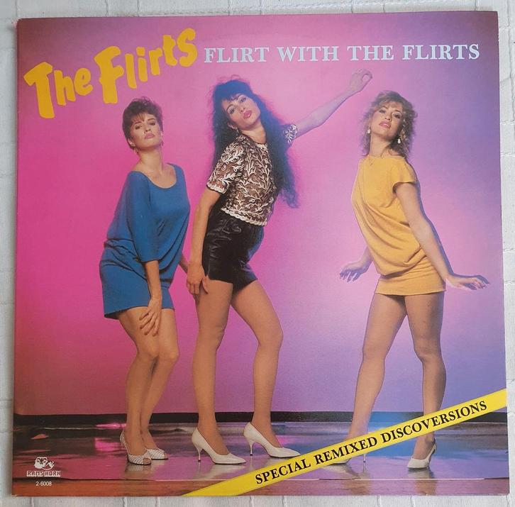 2LP The Flirts - Flirt with the Flirts - RAMSH 2 6008 - 1983, Cd's en Dvd's, Vinyl | Dance en House, Zo goed als nieuw, Disco