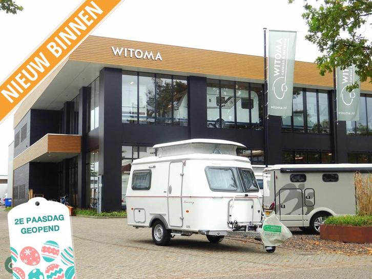 Eriba Touring 310 50 jaar Witoma voordeel!, Caravans en Kamperen, Caravans, Bedrijf, tot en met 3, 750 - 1000 kg, Kleine zit, Eriba