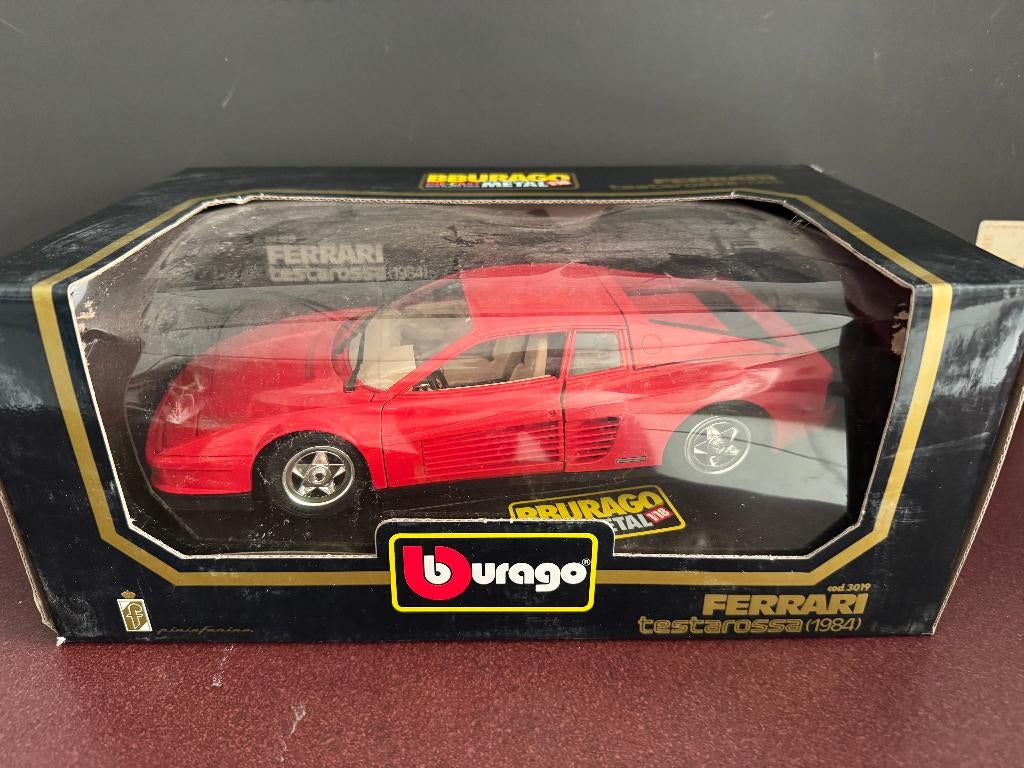 Bburago Ferrari Testarossa, Ophalen of Verzenden, Nieuw, Auto, Bburago