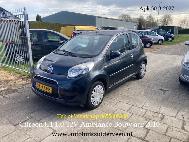CITROEN C1 1.0i 68PK 3DRS APK 30-03-2027, Auto's, Citroën, Bedrijf, Te koop, C1, ABS, Airbags, Centrale vergrendeling, Elektrische ramen