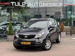 Kia Sportage 1.6 GDI DynamicLine 2015 Nette auto Navi Clima, Voorwielaandrijving, Euro 5, Zwart, Origineel Nederlands