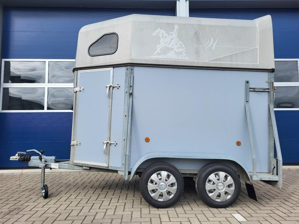1.5 Weijer paardentrailer nieuwe bodem/wanden/banden garanti, Gebruikt, Overige materialen, 1½-paards trailer
