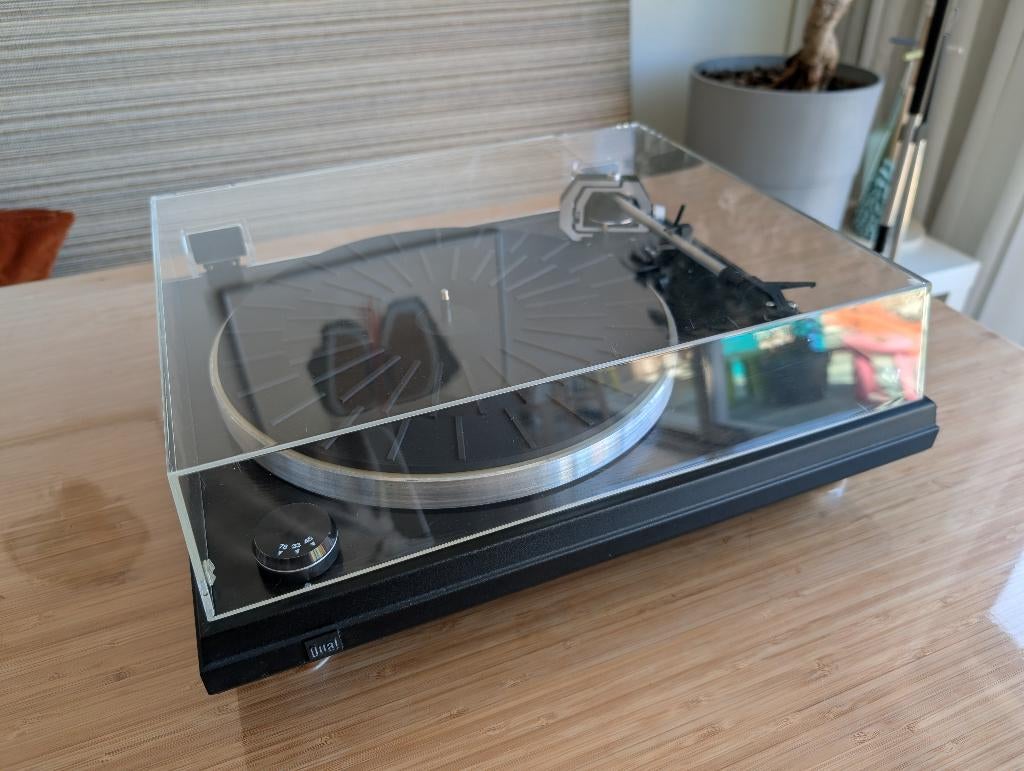 Dual CS 750-1 met o.a. nieuw element en naald, Ophalen of Verzenden, Gebruikt, Platenspeler, Dual