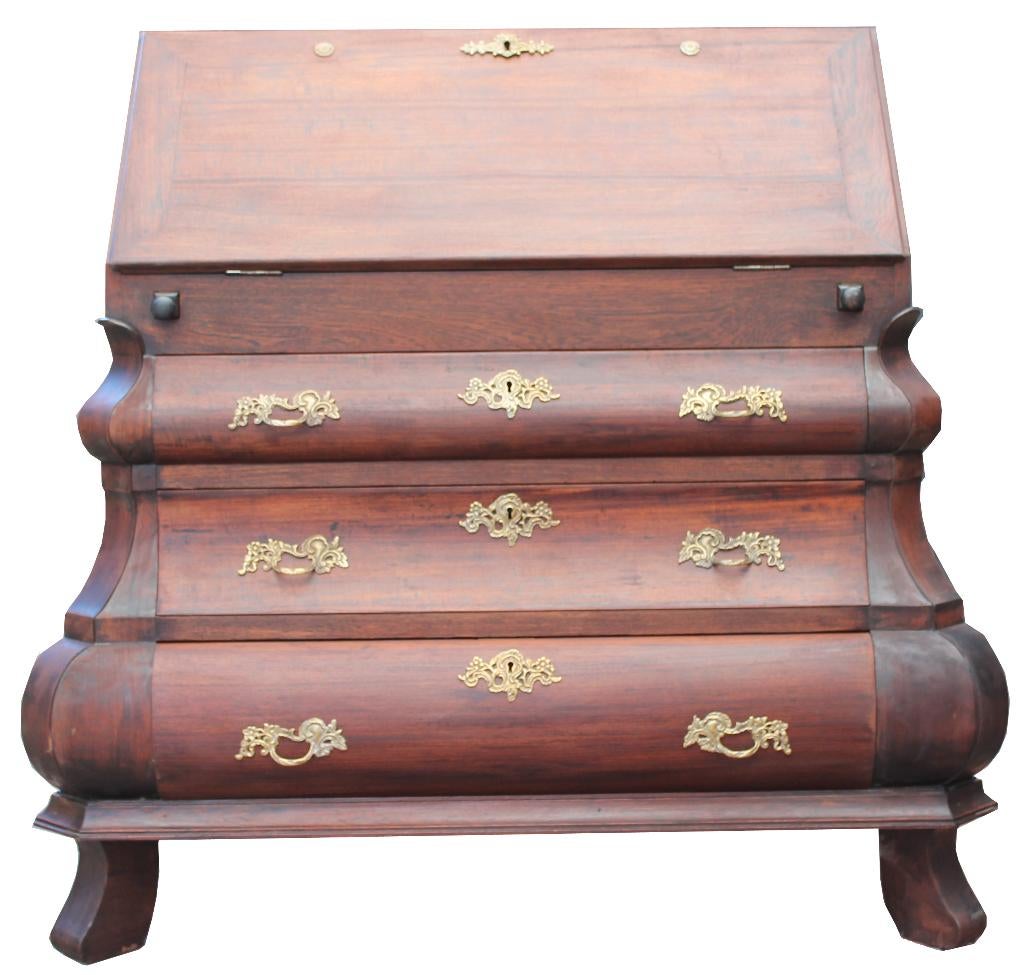 Antieke Secretaire Buikkast Rond, Ophalen