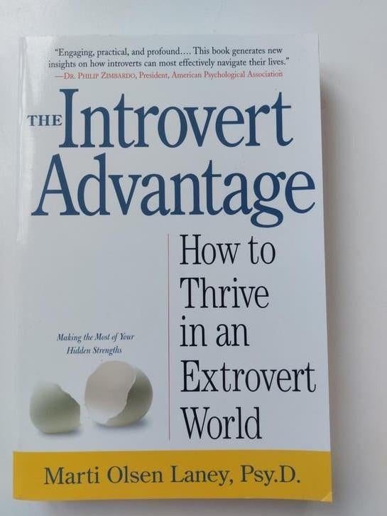 The introvert advantage, Ophalen of Verzenden, Zo goed als nieuw