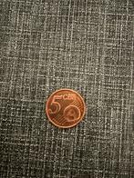 ZELDZAAM! 5 Eurocent uit Ierland 2020, Postzegels en Munten, Munten | Europa | Euromunten, Ophalen, Ierland, 5 cent, Losse munt