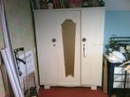 Mooie Degelijke Kast Wit Kledingkast H176 x B144 x D52cm 3-D, Ophalen, Gebruikt, 100 tot 150 cm, 150 tot 200 cm