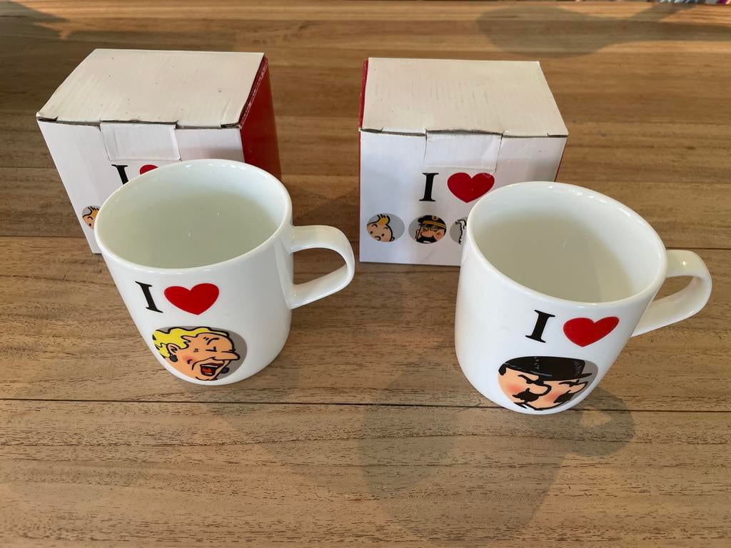 Kuifje mokken, Ophalen of Verzenden, Zo goed als nieuw