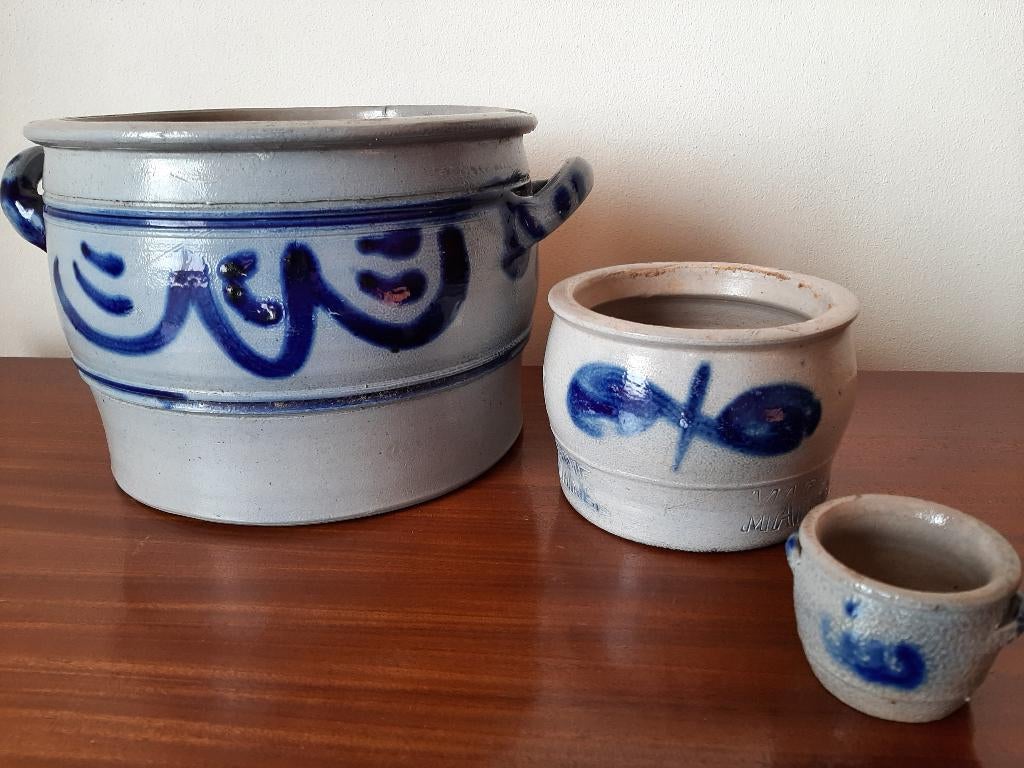 Keulse potten, Ophalen