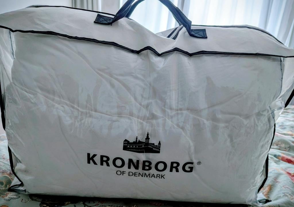 Kronborg of Denmark Gold dekbed extra warm 155 cm x 220 cm, Ophalen, Eenpersoons, Wit, Deken of Dekbed