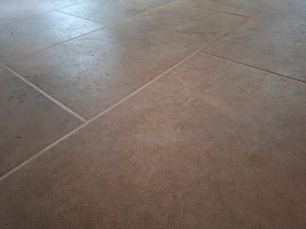 Vega Antraciet Vloertegels Hornbach Mat ong. 10 m², Doe-het-zelf en Verbouw, Ophalen, 60 cm of meer, Keramiek, Nieuw